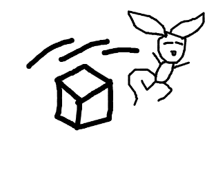 300x250 a lemur jumps over the crate