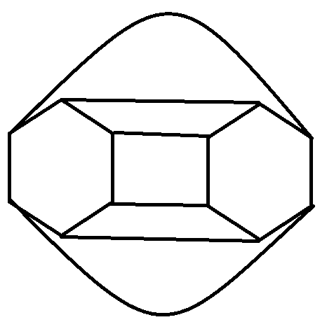 476x470 is this the only planar cubic graph with six squares and two