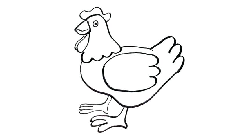 800x480 Draw Hen Kids Drawing Draw Henna Designs