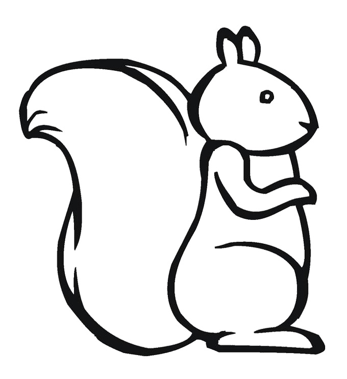 680x743 Chipmunk Drawing Kid For Free Download