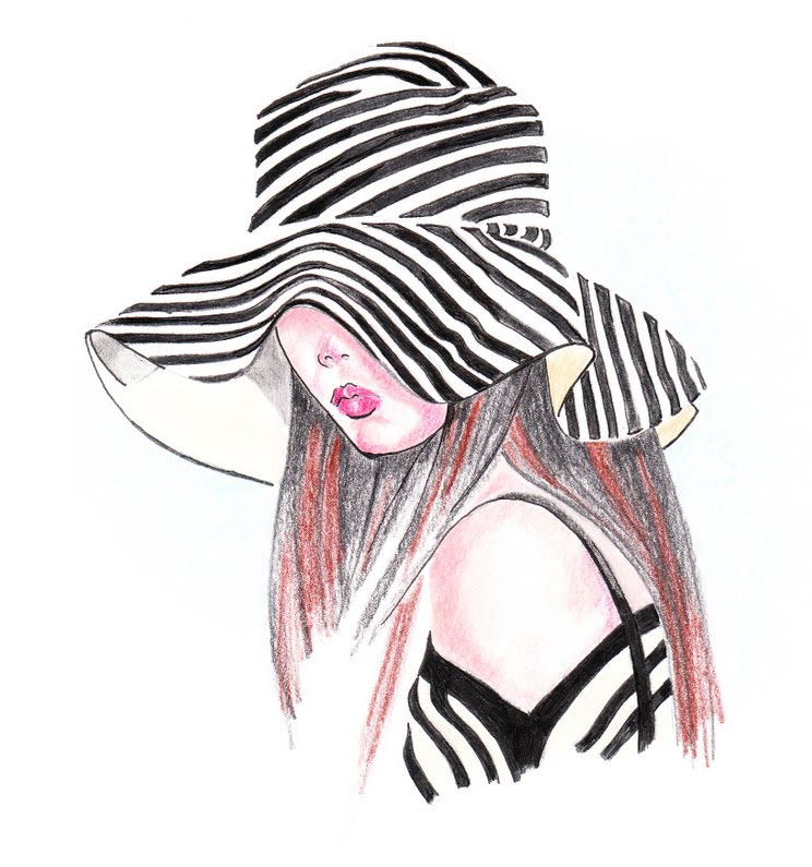 744x795 Fashion Drawing Diary A Little Spring Inspiration