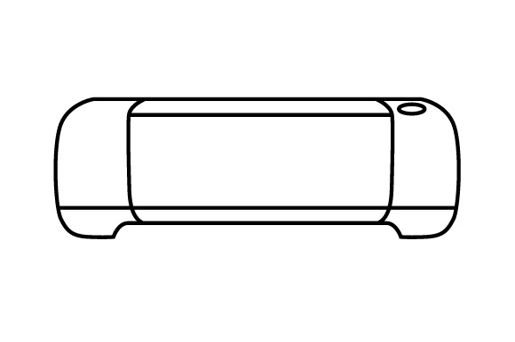 580x386 Die Cut Machine Outline