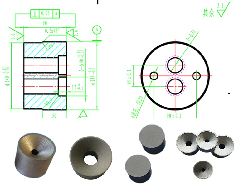 750x600 hard metal cobalt based alloy wire drawing die cobalt chromium