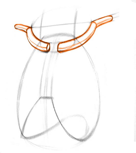 534x600 how to draw the shoulder bones proko