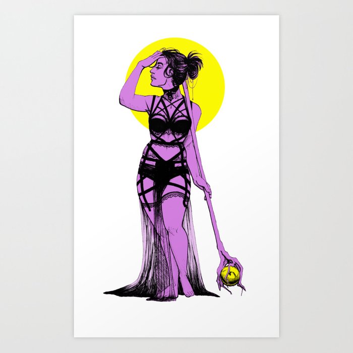 700x700 Dragon Age Night Witch Art Print