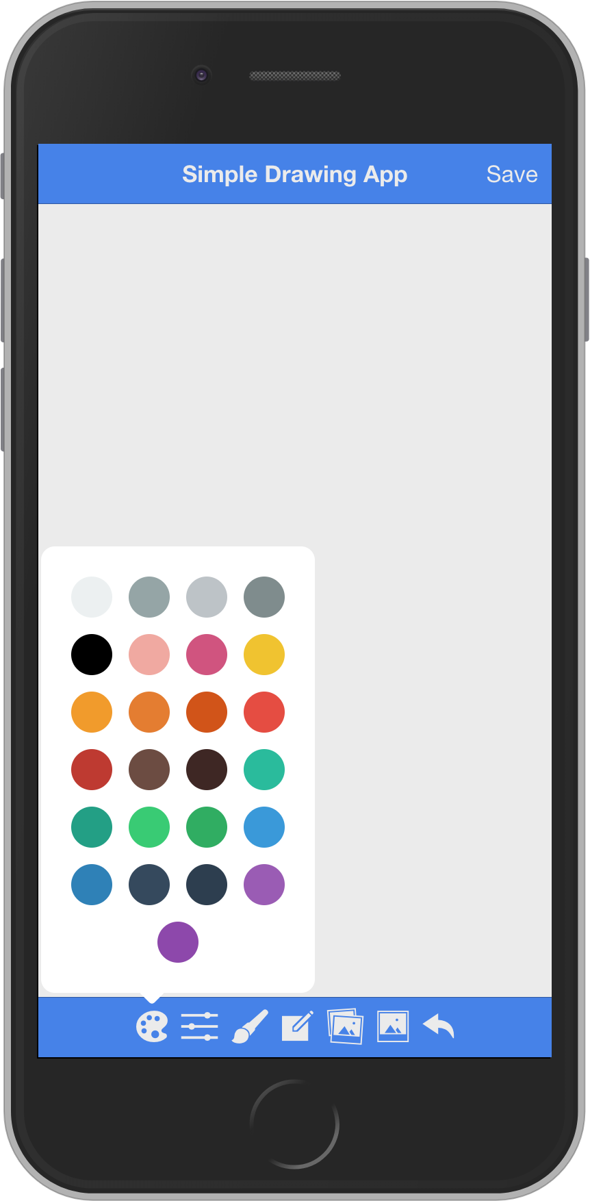 862x1754 Simple Drawing App Starter