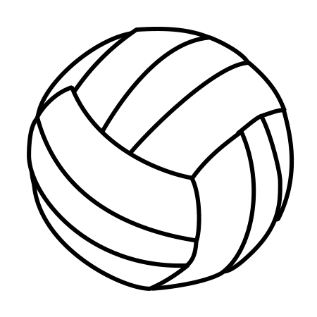 450x450 Drawing A Cartoon Volleyball