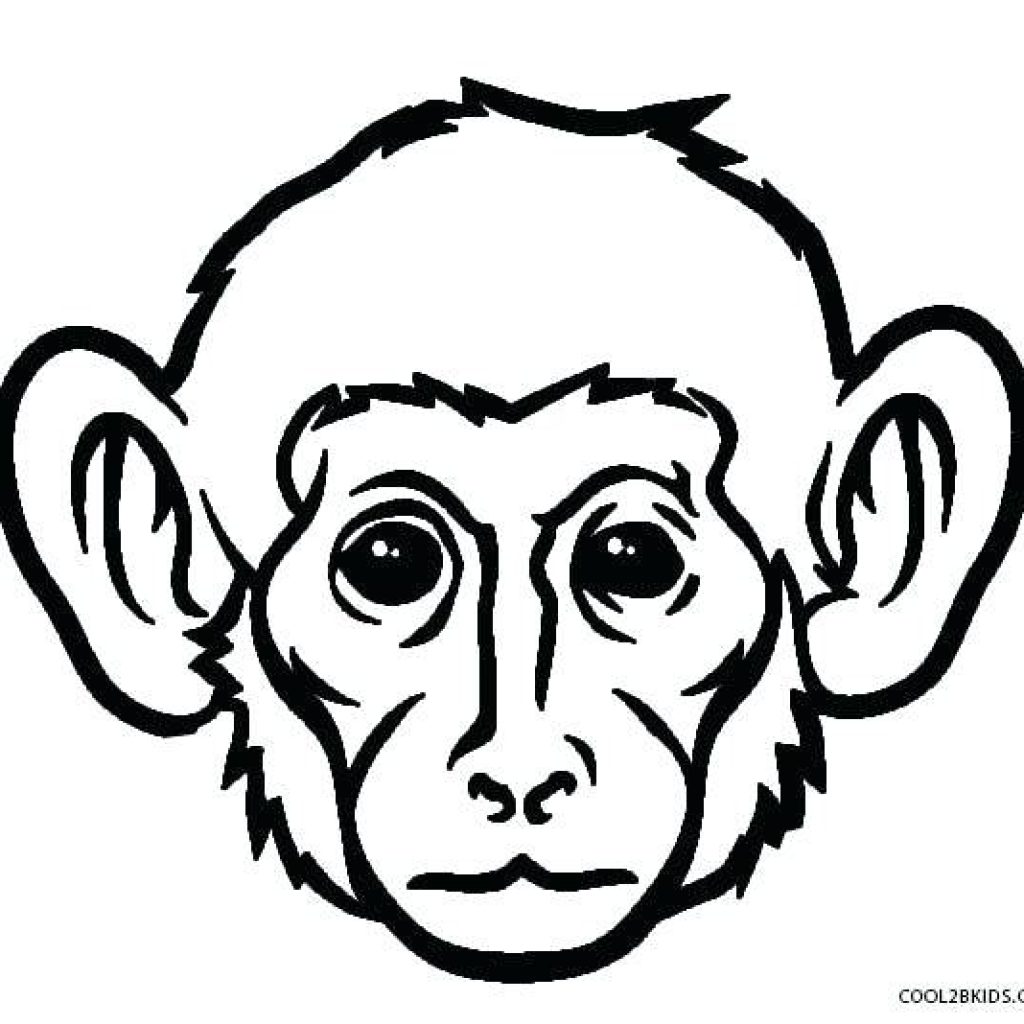 1024x1024 Monkey Face Drawing Music Notes Clipart House Clipart Online