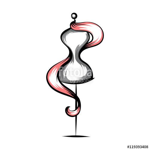 500x500 Dummy Dress Hand Drawing Stock Image And Royalty Free Vector