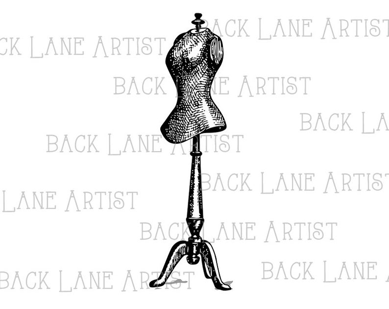 794x630 antique tailor dummy clipart lineart illustration instant etsy