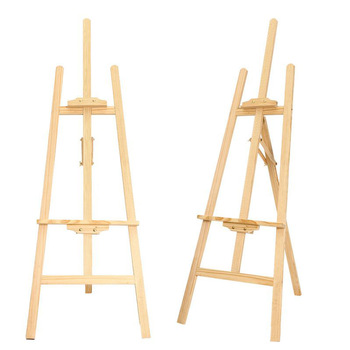 350x350 Hot Sale Wooden Drawing Painting Easel Stand