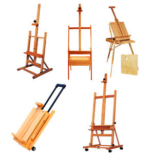 300x300 Portable Wooden French Easel Paintbox Tripod Stand W Display