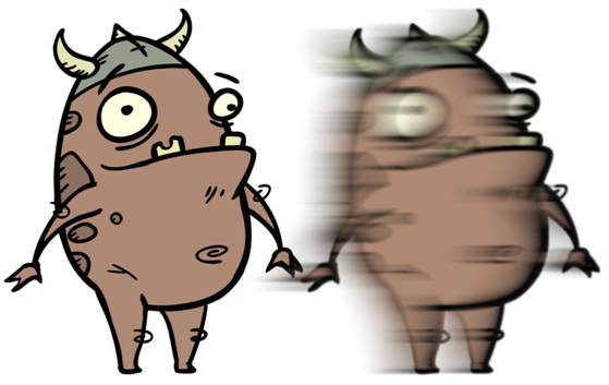 559x353 Animate Pro Online Help Blur Directional