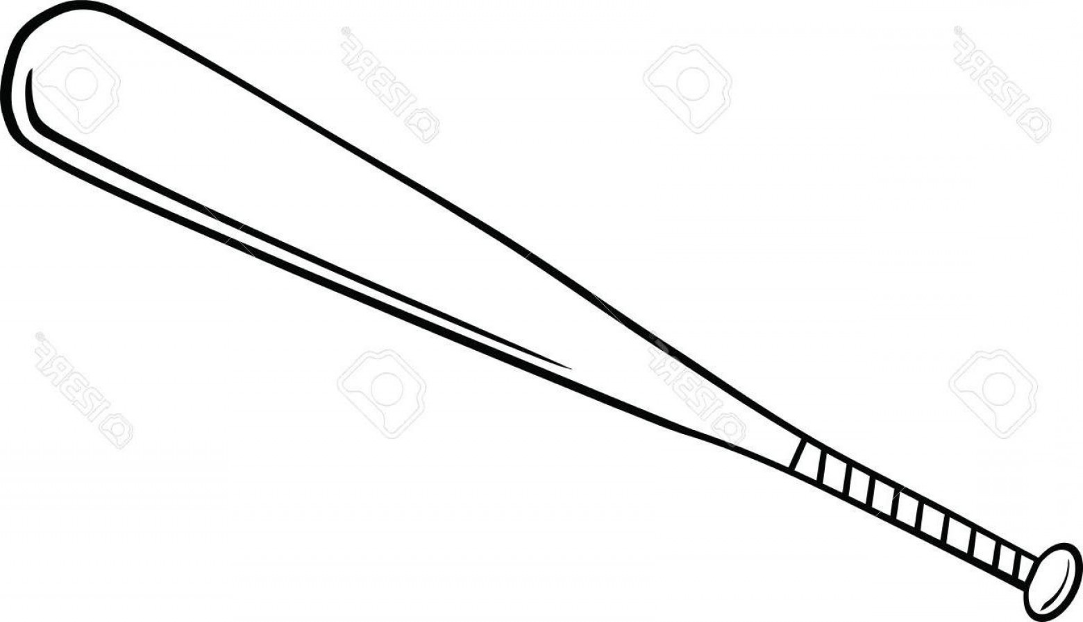 1560x897 Top Baseball Bat Clipart Black And White Library Vector Drawing