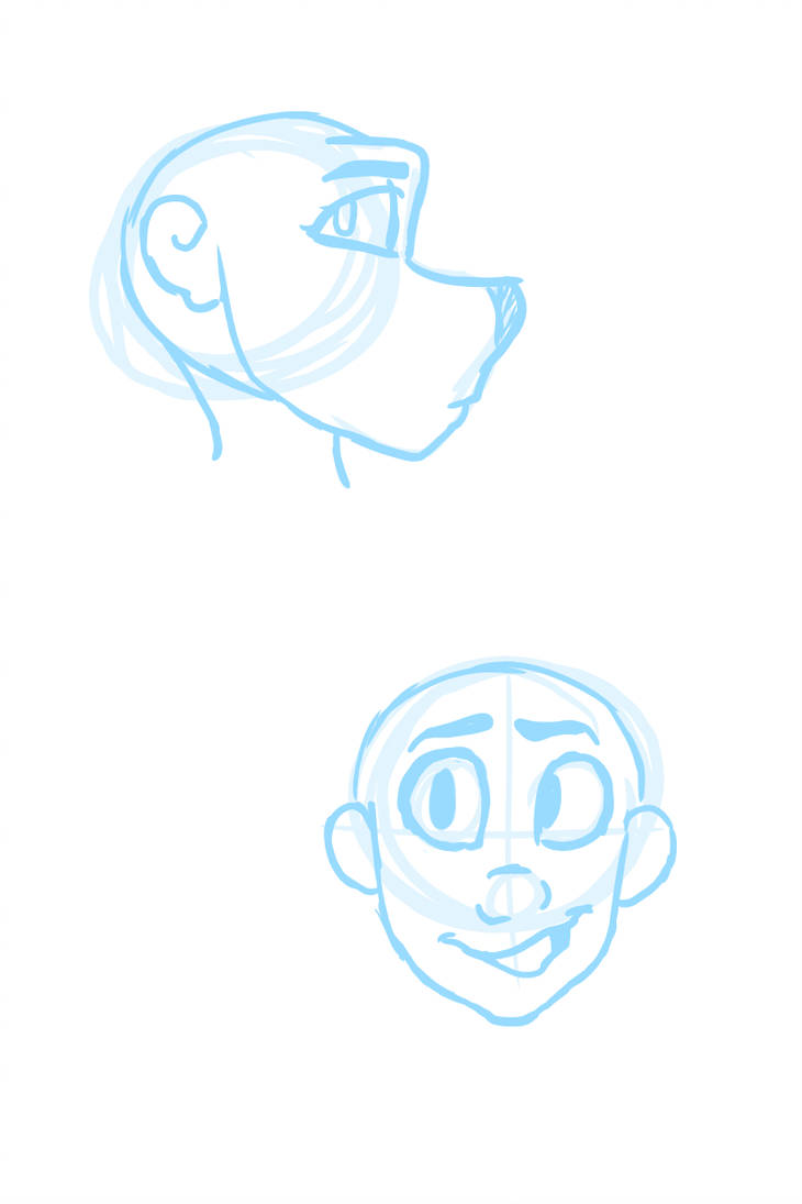 730x1095 some examples of the humans that i currently draw!