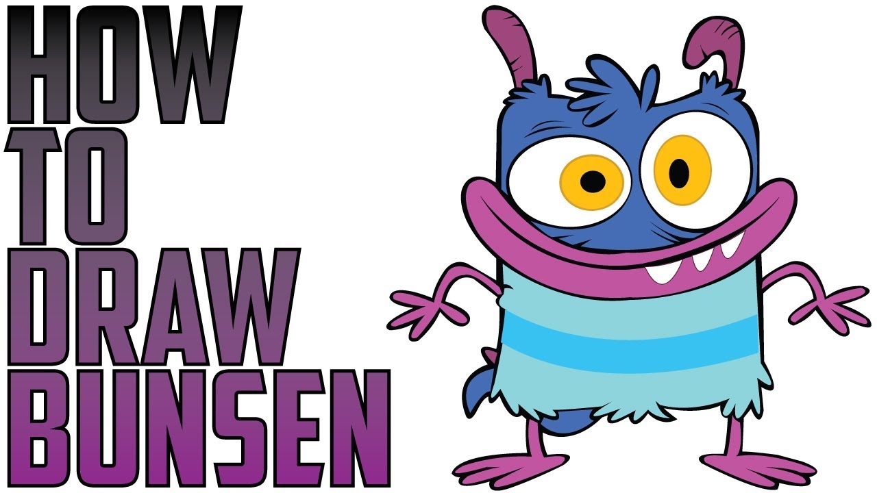 1280x720 How To Draw Bunsen From Bunsen Is A Beast Step
