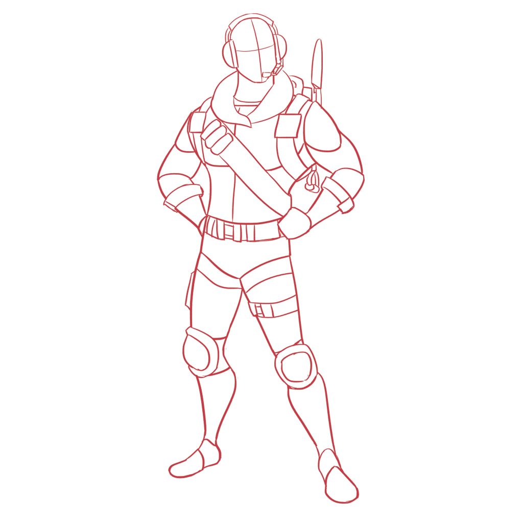 1024x1024 learn to draw raptor from fortnite in easy steps