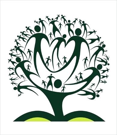 390x450 Family Tree Template Reunion Free Templates Design