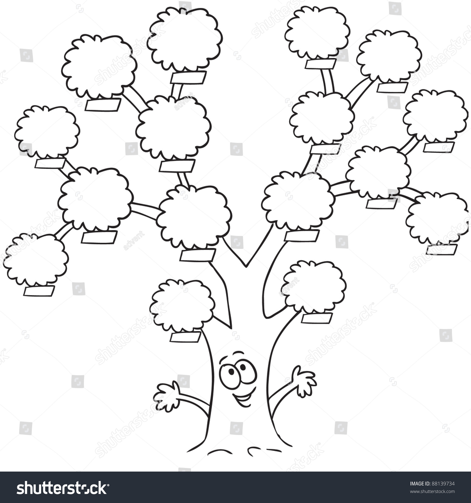 1500x1600 Huge Collection Of 'free Family Tree Drawing' Download More Than