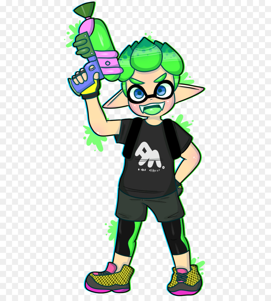 900x1000 Excelent Splatoon Drawing Fan Art Illustration Splatoon