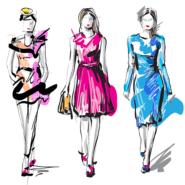 600x600 Fashion Illustration Seattle Central College