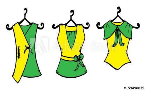 500x314 Fashion Boutique, Stylized Doodles, Hand Drawing