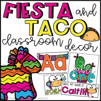 350x350 Fiesta And Taco Classroom Decor Bundle