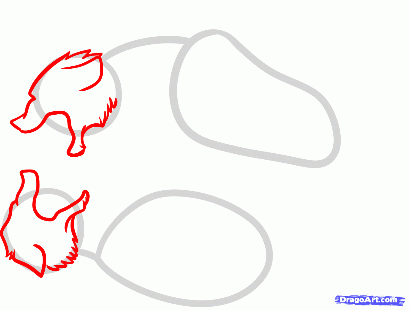 1363x1033 Draw Fighting Wolves, Wolf Fight, Step