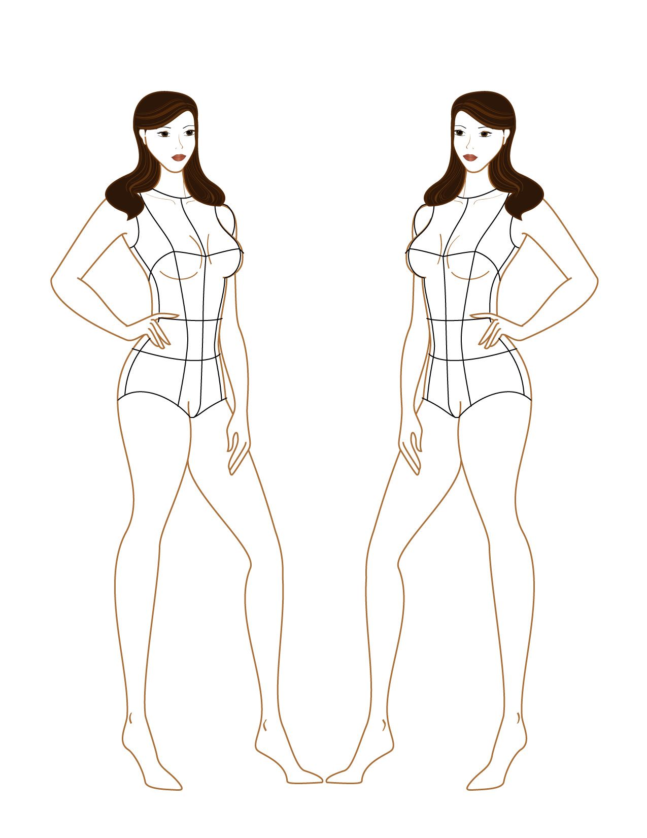 1275x1650 Croqui Croqui Poses In Fashion Sketches, Fashion Design