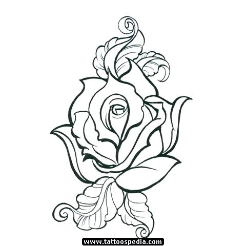 Drawing Flowers Tattoo | Free download on ClipArtMag