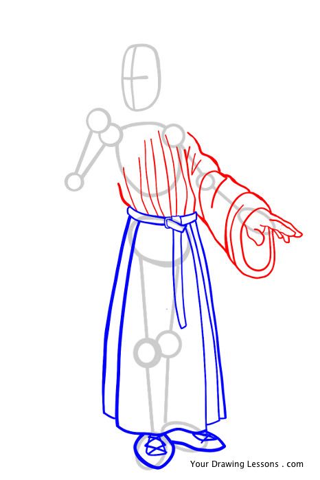 466x699 How To Draw Gandalf From Lord Of The Rings Your Drawing Lessons