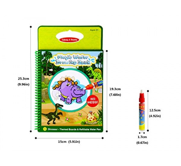 600x548 Bblike Water Magic Painting Toy, No Mess Water Drawing Washable