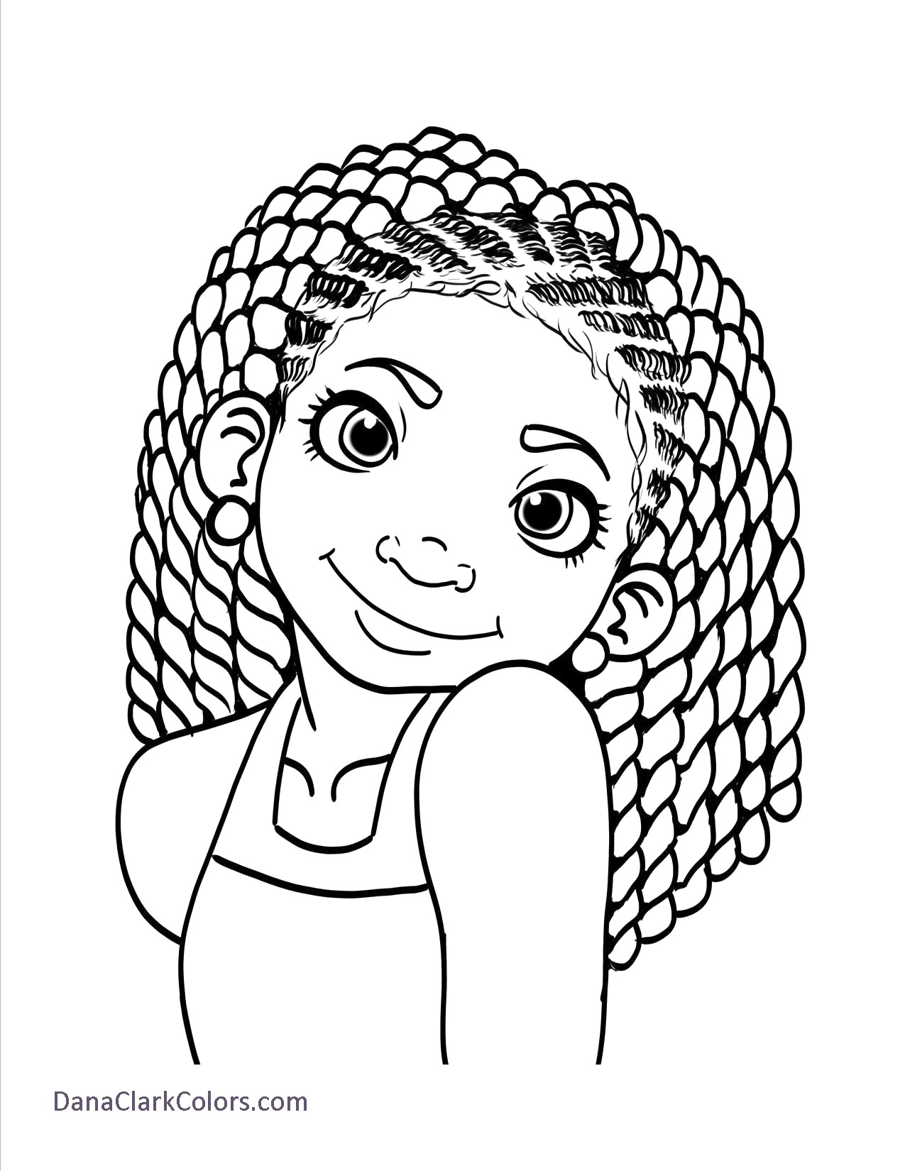 1275x1650 With African American Girl Coloring Pages