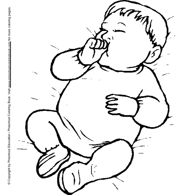 660x660 Coloring Pages New Baby Cozy Newborn Drawing At Getdrawings Com