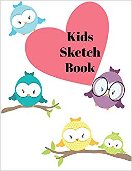 260x336 kids sketch book blank paper for drawing, sketching or doodling