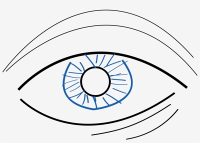 400x286 Eye Drawing Png