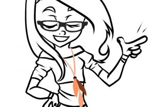 300x210 Draw A Cartoon Girl For Kids Drawing For Kids Girls At Getdrawings