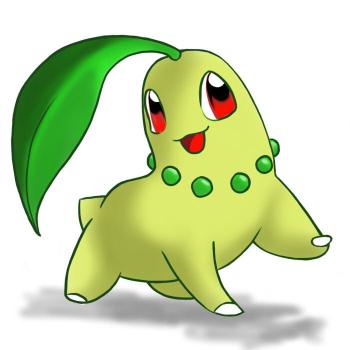 350x350 How To Draw Chikorita