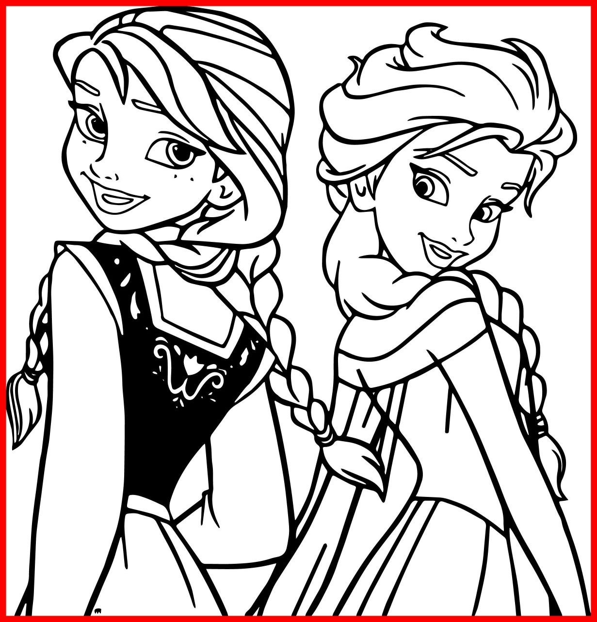 1231x1283 Super Ideas Disney Frozen Coloring Pages For Kids Unique Princess