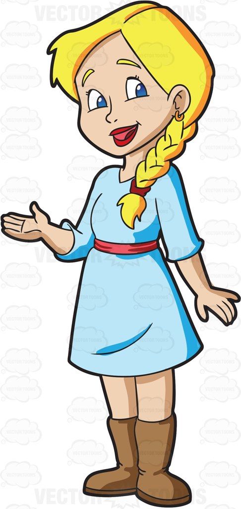 486x1024 A Female High School Student With Braided Blonde Hair Blondes