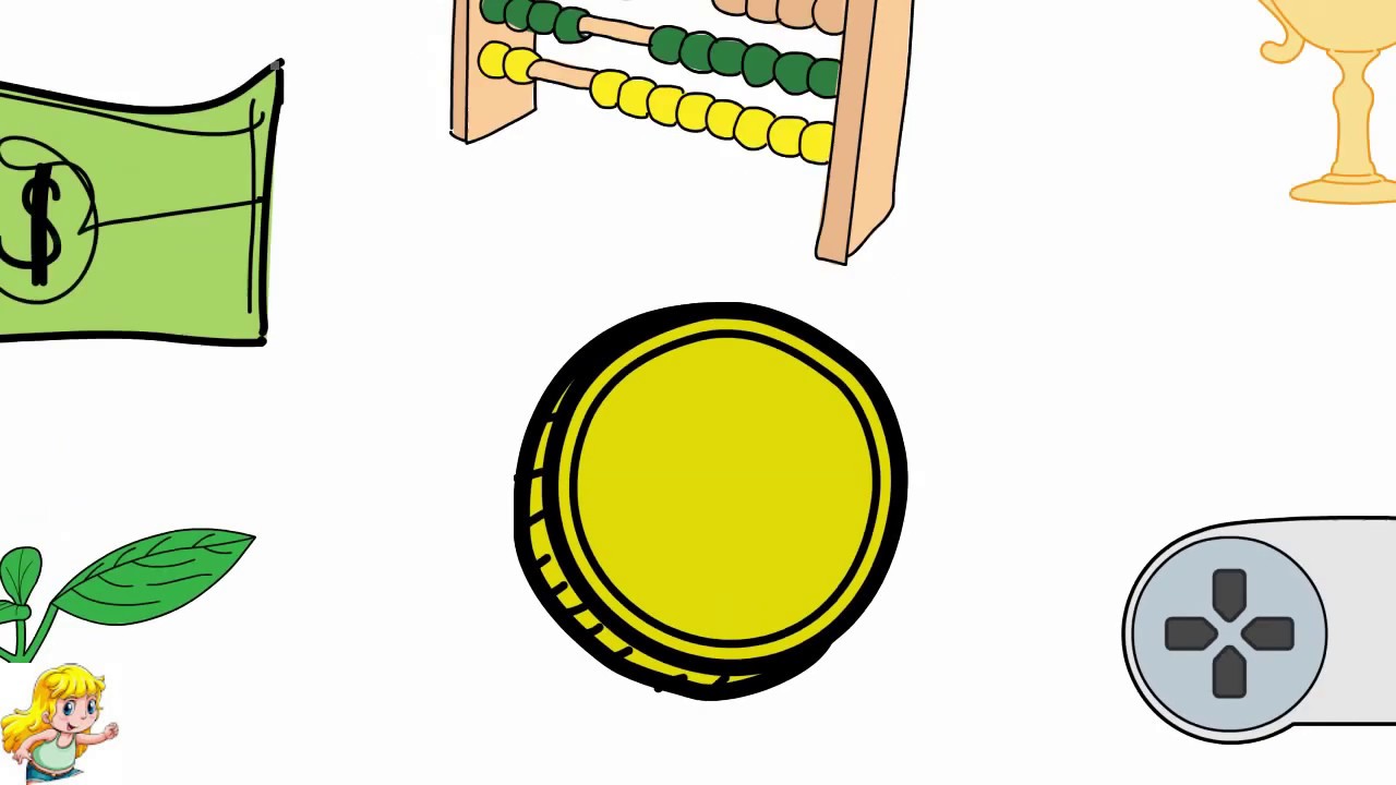 1280x720 Coloring Ufo, Money, Leaves, Joysticks Painting For Toddlers