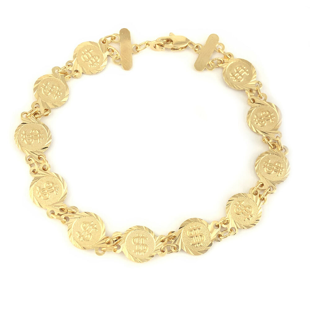 1000x1000 gold filled bracelet money drawing charms good luck adult pulsera
