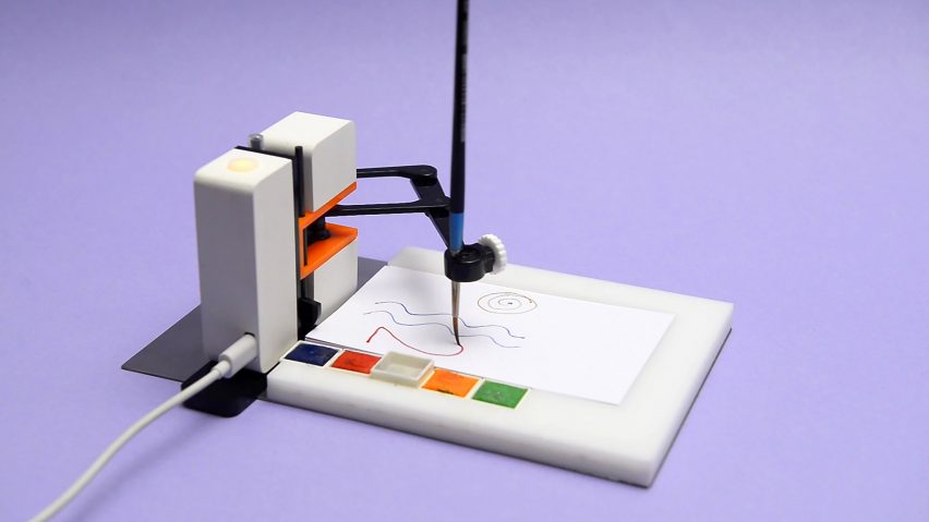 852x479 Affordable Robot Drawing Arm Brings Computer Sketches To Life On Paper