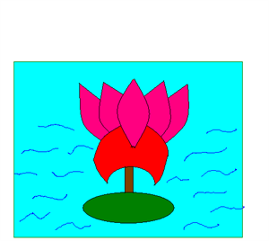 300x268 How To Draw Lotus Tutorial Designed For Small Kids