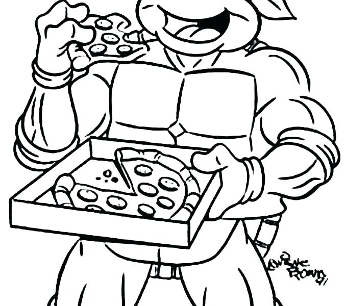 678x600 Teenage Mutant Ninja Turtles Donatello Coloring Pages Online