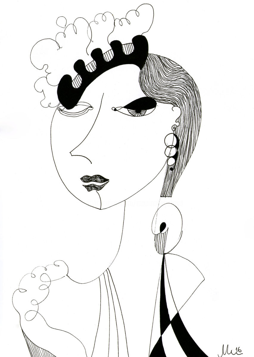 853x1200 Lady Darcie Drawing