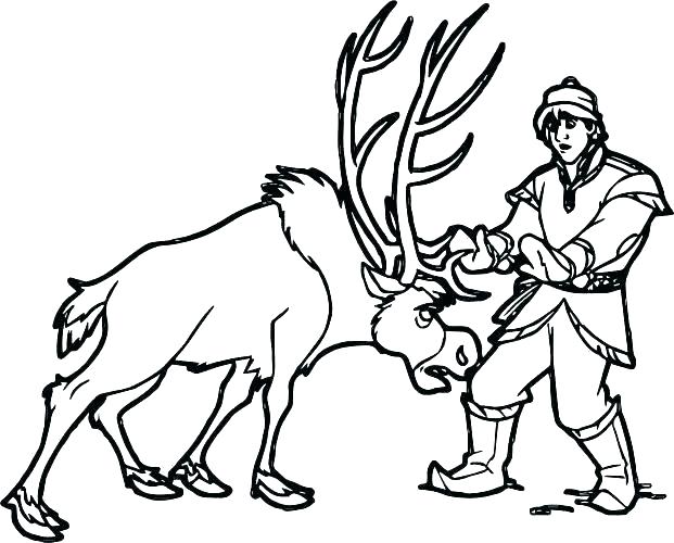 621x500 Coloring Pages For Kids Pdf Girls Halloween Elk Medium Size