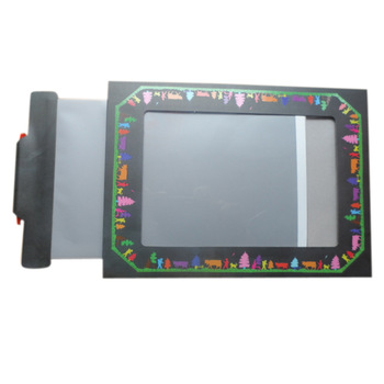 350x350 custom magic drawing board with pull out to erase function
