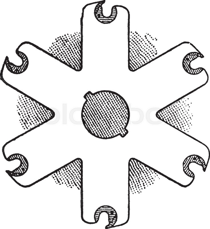 735x800 This Illustration Represents Function Of Rift Saw, Vintage Line