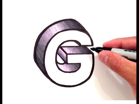 480x360 How To Draw The Letter G